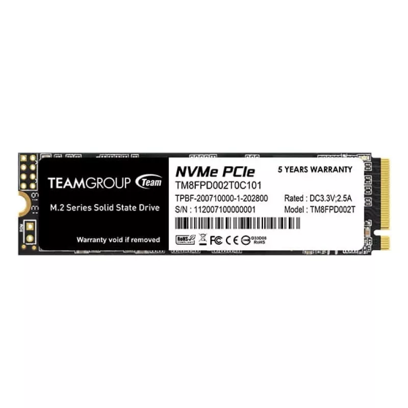 Team Group 2 TB M.2 PCI Express 3.0 NVMe MP33 PRO SSD-kiintolevy