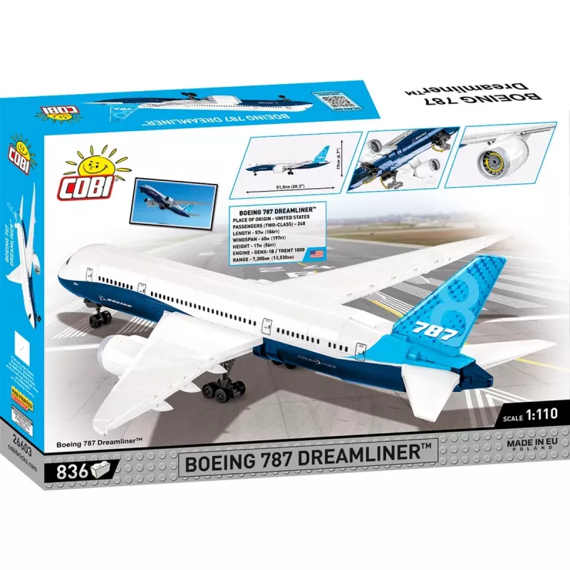 COBI Boeing 787-8™ DREAMLINER™ lentokone