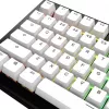 Näppäinhatut GLORIOUS GPBT Basics PBT Dye-Sub Classic valkoinen ANSI-asettelu