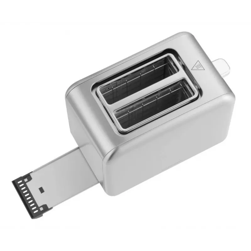 Leivänpaahdin Concept Solution TE2050 – 2 viipaletta, 950 W, ruostumaton teräs, 280×160 mm