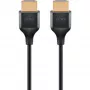 HDMI-kaapeli WENTRONIC Slim 75295 — 4K 60Hz, ohut muotoilu