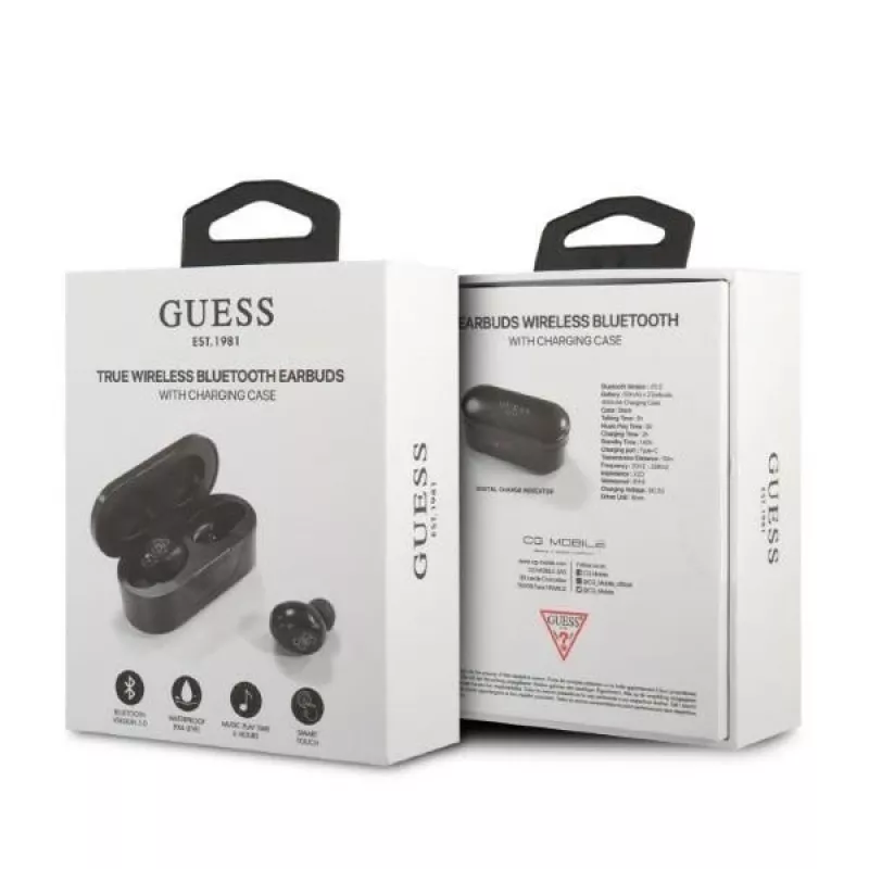 Guess kuulokkeet Bluetooth GUTWST31EK Tws