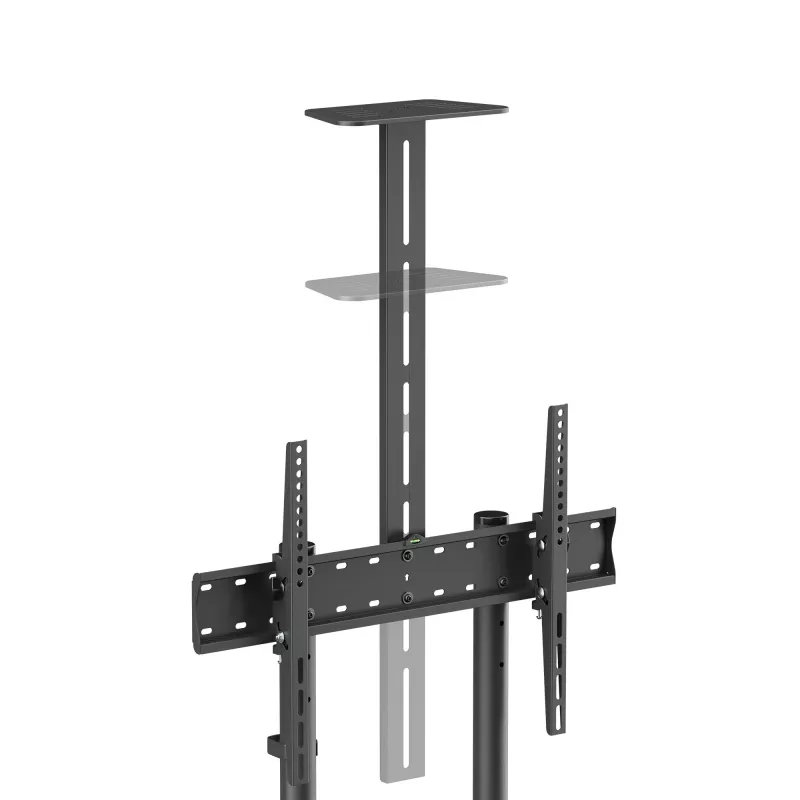 SBOX seinäteline FS-401-2 37–70 tuuman näytöille, kantavuus 45 kg, levy 600×400 mm