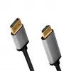 LogiLink CDA0107 videokaapeliadapteri 2 m DisplayPort HDMI musta harmaa