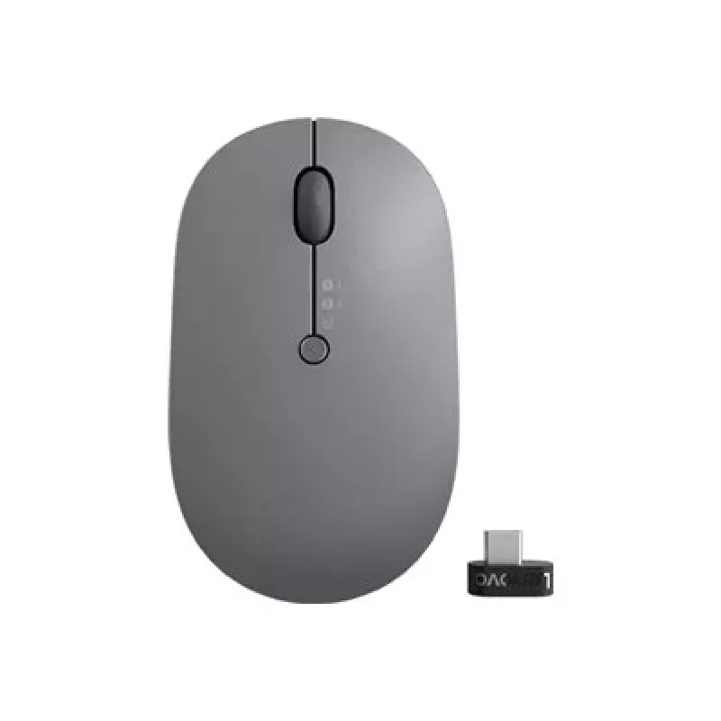 Lenovo Go Multi-Device hiiri toimisto molempikätinen RF Wireless + Bluetooth optinen 2400 DPI