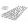 DELL Pro näppäimistö ja hiiri - KM5221W - ranska (AZERTY) - valkoinen