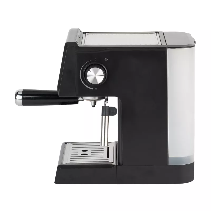 Jata JECA2525 espressokeitin, 20 bar, 850 W, 1,8 l vesisäiliö, höyryputki, musta / ruostumaton teräs