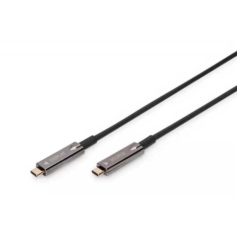 DIGITUS USB-C AOC AV-liitäntäkaapeli 10m 4