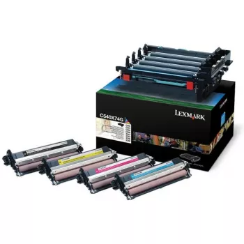 Lexmark C540X74G kuvayksikkösarja, musta ja väri, 30000 sivua