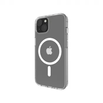 Kuori SheerForce MagSafe antimikrobinen iPhone 13, läpinäkyvä