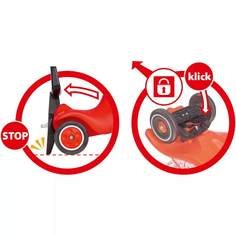 BIG Bobby Car Walker 2-in-1 lisävaruste kävelyn opetteluun