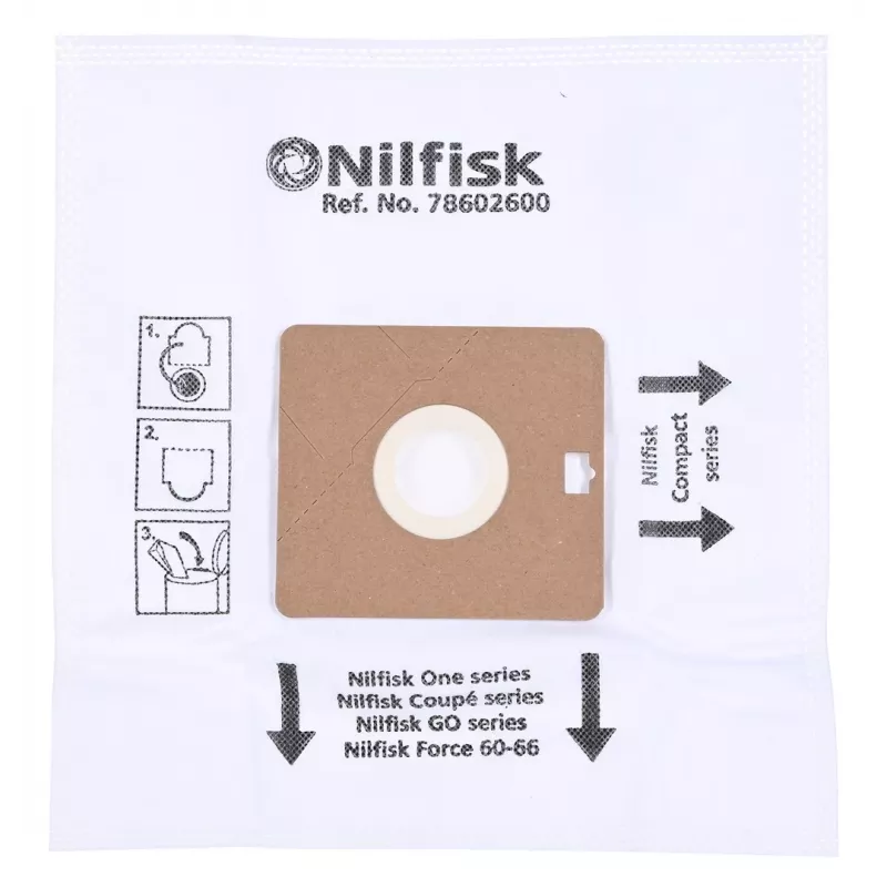 Pölynimurin pussi Nilfisk DUST BAG SYNTH ONE GO AND COUPE