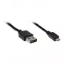 GoodConnections liitäntäkaapeli USB 2.0 EASY uros A - uros Micro B, musta, 2m