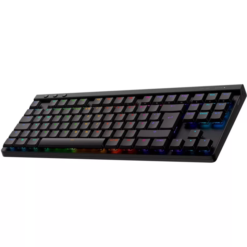 Logitech G G515 - näppäimistö - LIGHTSPEED - TKL - taustavalo - langaton - 2,4 GHz, Bluetooth, USB - QWERTZ - saksa - näppäinkytkimet: GL Li