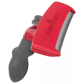 FURminator FUR151234 -turkinpoistotyökalu pitkäkarvaisille jättiläisroduille, musta, 470 g