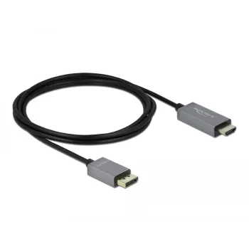 DisplayPort-HDMI-kaapeli DeLOCK aktiivinen 1.4 4K 60Hz 2m