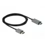 DisplayPort-HDMI-kaapeli DeLOCK aktiivinen 1.4 4K 60Hz 2m
