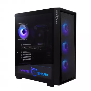 Tietokonekotelo White Shark GCC-2401 Warhead-3 ATX musta