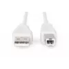 Assmann USB-liitäntäkaapeli. tyyppi A - B M/M. 1,8 m. USB 2.0 -yhteensopiva. UL. be (AK-300102-018-E)