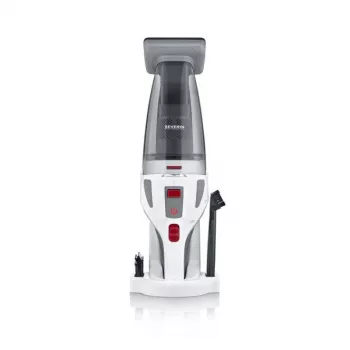 Severin HV 7146 varsi-imuri/akku-imuri akku kuiva ja märkä UltraFine 120 W harmaa, punainen, valkoinen 2,2 Ah