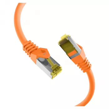 RJ45-patchkaapeli Cat.6A S/FTP LSZH Cat.7 kaapelikelalta oranssi