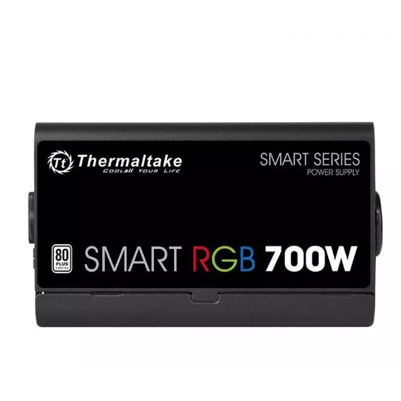 Virtalähde Smart 700W RGB, 80PLUS, 230V EU, 2xPEG, 120mm, Single Rail