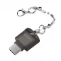 USB-C - microSD-kortinlukija avaimenperänä
