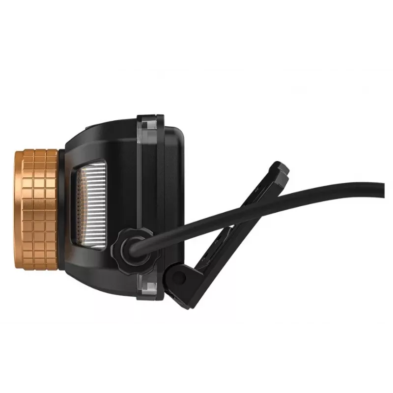 Otsalamppu Duracell DH1500R — musta/oranssi, ladattava kädetön valaistus