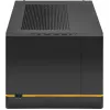 SilverStone SUGO SG14B - tornikotelo - Mini-DTX - ilman virtalähdettä (ATX / PS/2) - musta - USB/ääni (SST-SG14B)