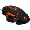 CANYON hiiri Hazard GM-6 LED johdollinen musta oranssi