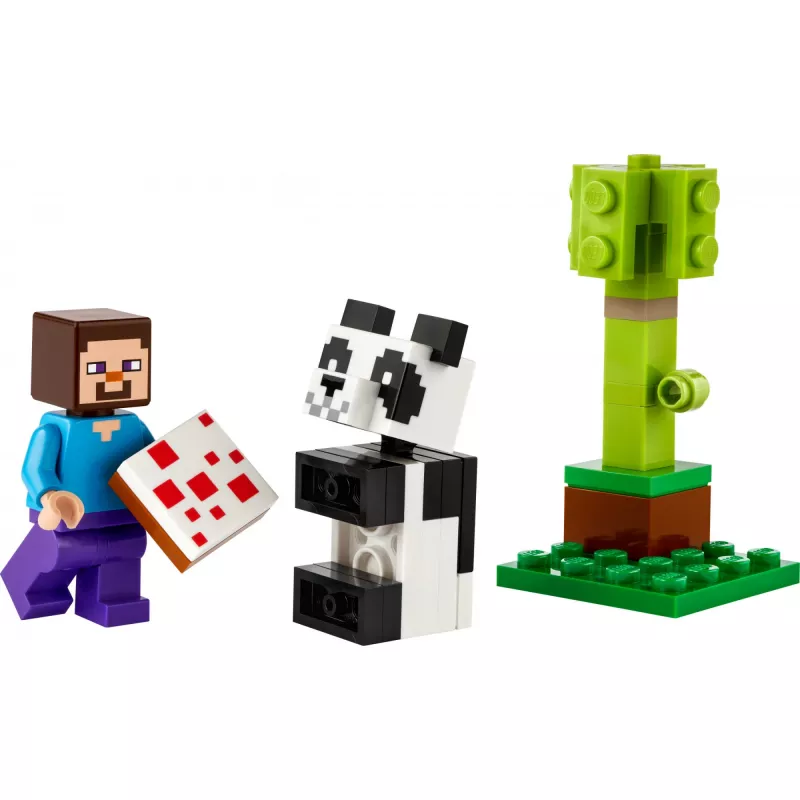 LEGO Minecraft Steve ja Baby-Panda 30672 polybag
