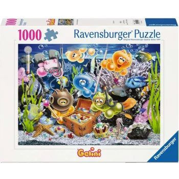 Ravensburger palapeli 12001427 – 1000 palaa, sarjakuvat, suositus 14 vuodesta alkaen