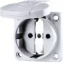 MENNEKES SCHUKO-upotuspistorasia 16A 11030 harmaa 2P+E 230V 11030 (11030.)