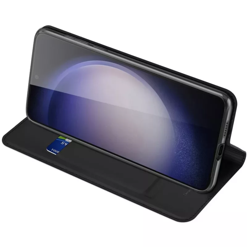 Nevox Vario Series - Samsung Galaxy S25 -kirjakotelo, musta