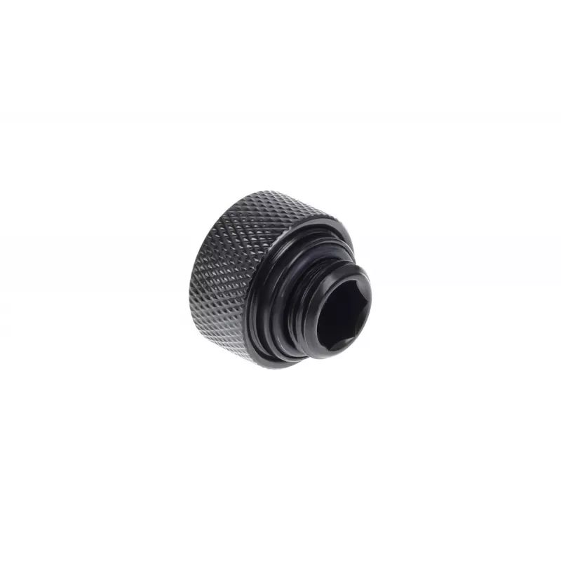 Alphacool 17377 Eiszapfen 13 mm kovaputken liitin G1/4, 6 kpl, musta