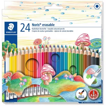 Staedtler Noris 144 50 -poispyyhittävät värikynät monivärinen 24 kpl