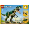 Rakennuslelu LEGO Creator 3-in-1 T.Rex rakennussarja, 626 osaa, 150 mm korkeus, ikä 9+
