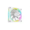DeepCool FL12R WH 3-in-1 Reverse 120 mm kotelotuulettimet, 3 kpl, 500-2150 r/min, 93,45 m³/h, nestedynaaminen laakeri, 4-nastainen PWM, 33,9 dB, valkoiset