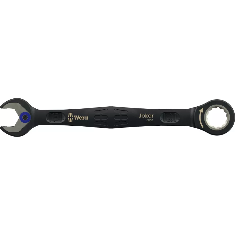 Wera 6000 Joker Black Edition räikkäyhdistelmäavainsarja, 11 kpl