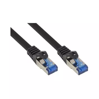 Good Connections Cat.6A patch-kaapeli SmartFLEX HF musta 0,25 m