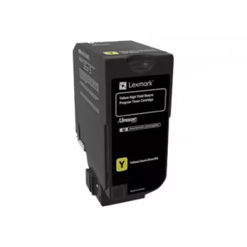Lexmark - suuri tuotto - keltainen - alkuperäinen - värikasetti LCCP, LRP - Lexmark CX725de, CX725dhe, CX725dthe (84C2HY0)