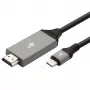 TB kaapeli HDMI 2.0V - USB 3.1 Type C (AKTBXVH1P20C20B)