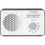 TechniSat VIOLA 200 DAB+ digitaalinen radiokello, valkoinen/musta
