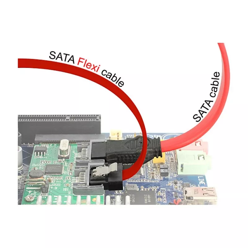 SATA-kaapeli DeLOCK 0,1 m 2xSATAIII