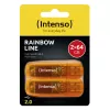 Muistitikku Flash USB2 2x64GB/RAINBOW 3502492 Intenso