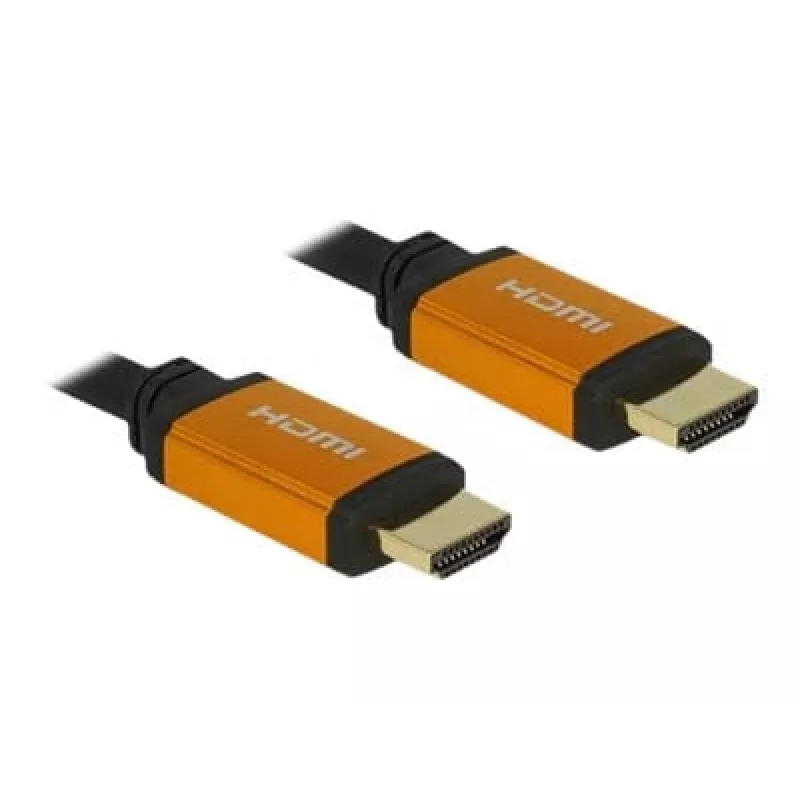 DeLOCK 85728 HDMI-kaapeli 1,5 m Type-A musta kulta