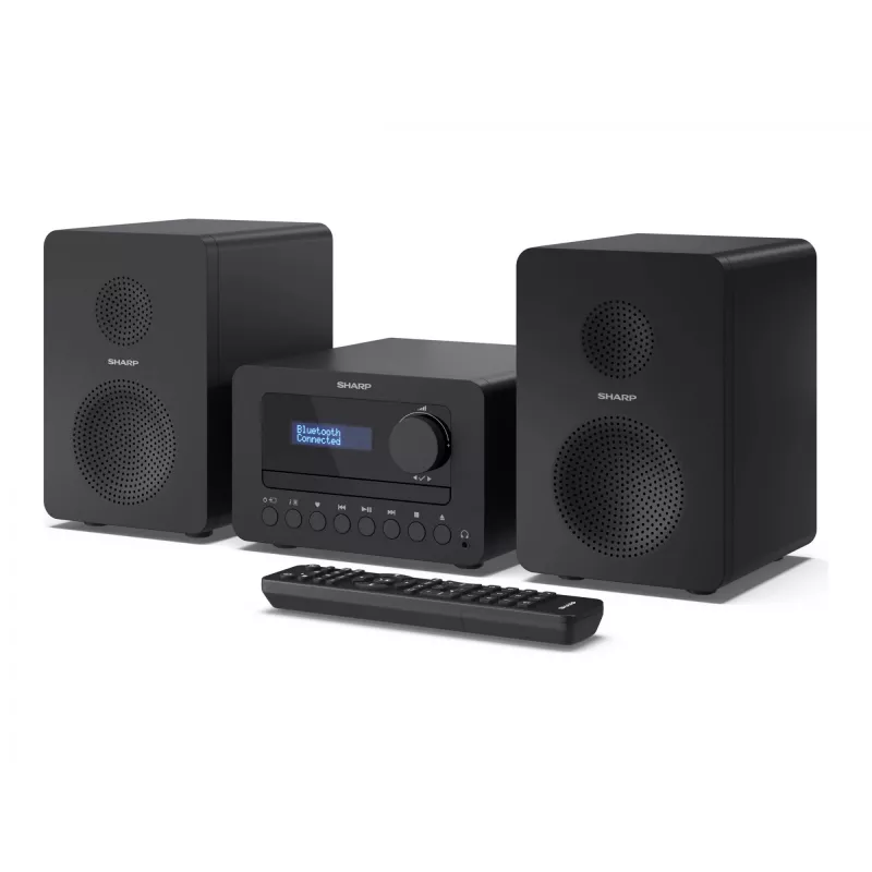 Sharp TOKYO FM Hi-Fi-mikrojärjestelmä | XL-B514(BK) | AUX in | Bluetooth | CD-soitin | FM-radio