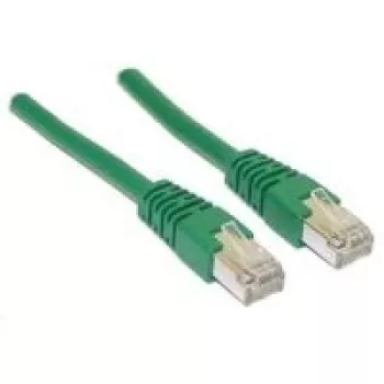 Wentronic Goobay CAT 5e verkkokaapeli, SF/UTP, vihreä, 0,5 m - CCA kuparisekoitus (68042)
