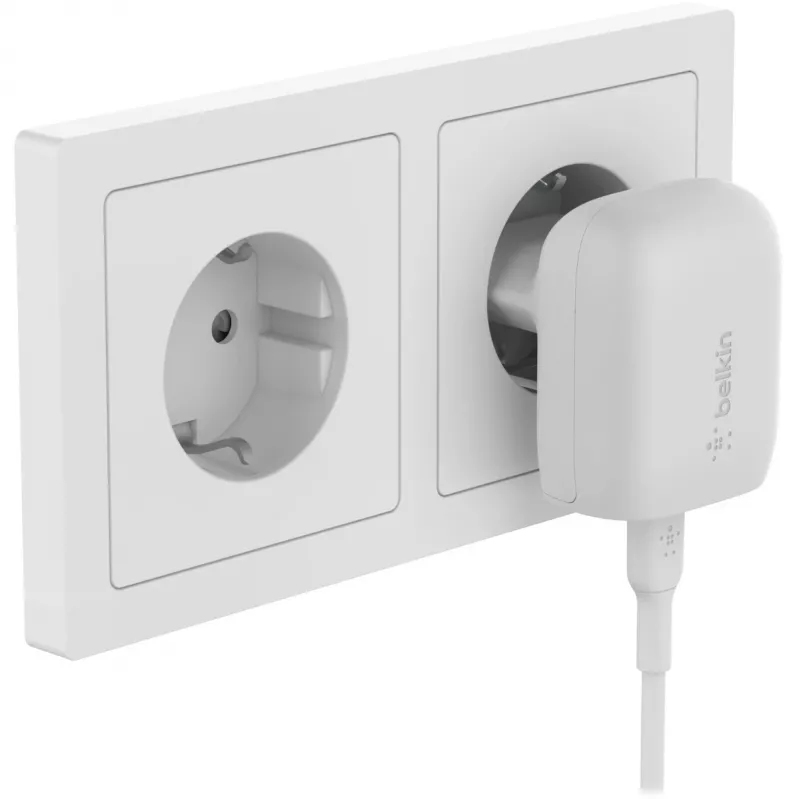 Sisälaturi Belkin WCA006vf1MWH-B5 pikalaturi USB Type-C 1 m valkoinen