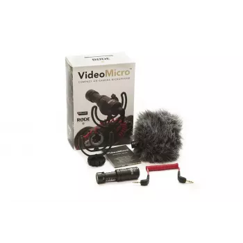 RØDE VideoMicro musta digitaalinen kameramikrofoni
